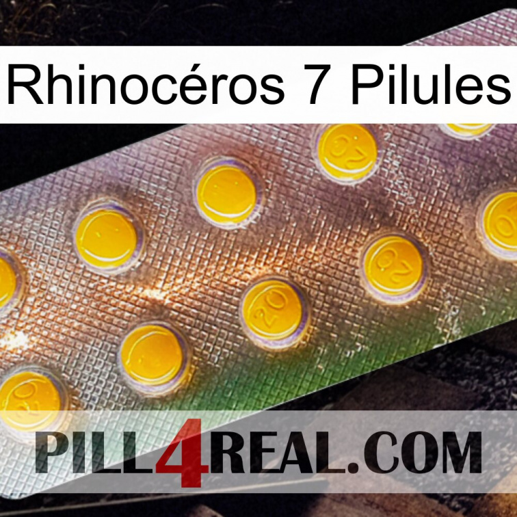 Rhinocéros 7 Pilules new11